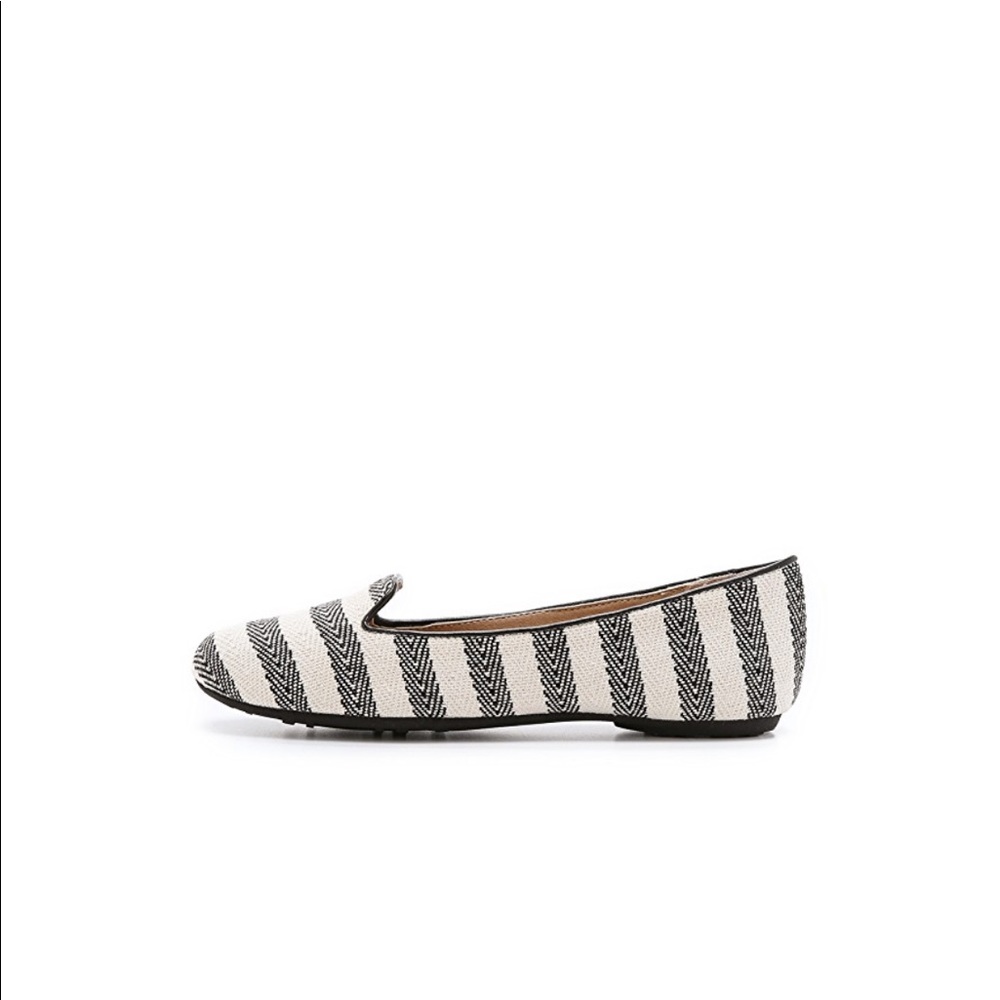 Splendid Cannes Striped Smoking Flats - Picture 2 of 8
